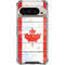 Canada Flag Light Wood Pixel 9/9 Pro Clear Case